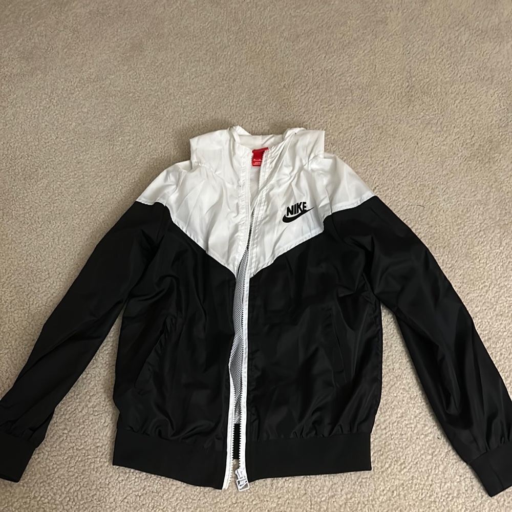 Nike hooded zip up
